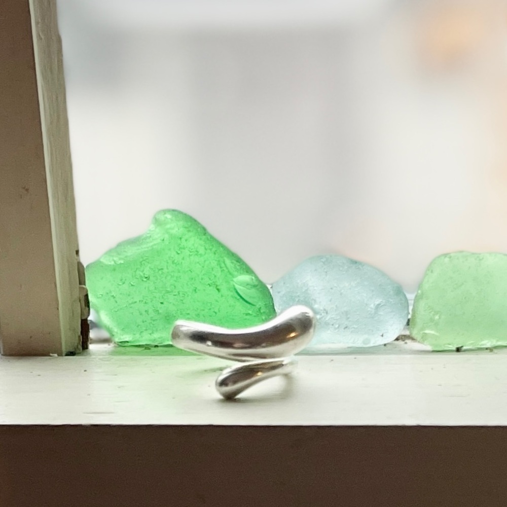 Tiffany & Co | Elsa Peretti Teardrop Ring, Sz 7-8 ♥ Perfect patina - Picture 2 of 7